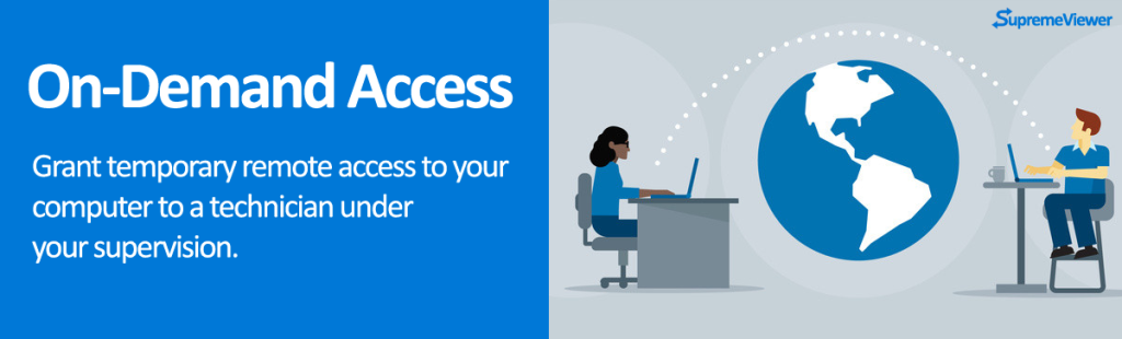 SupremeViewer On Demand (Attended) Remote Access