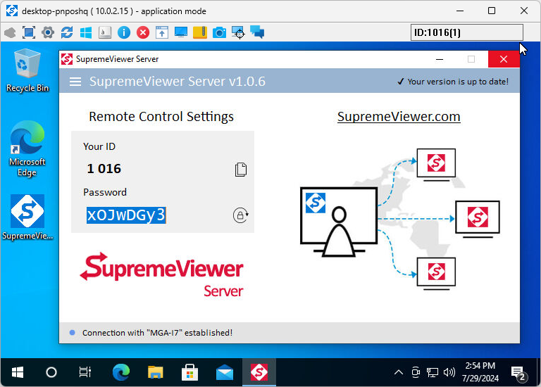 SupremeViewer - Active Session