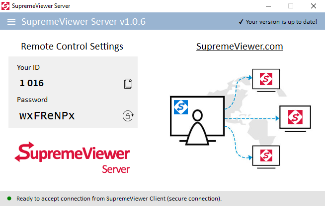 SupremeViewer Server Interface